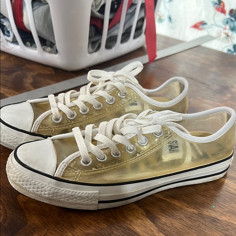 Women's Gold Sneakers - Picture 10 of 10